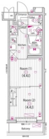 練馬駅 徒歩7分 1階の物件間取画像